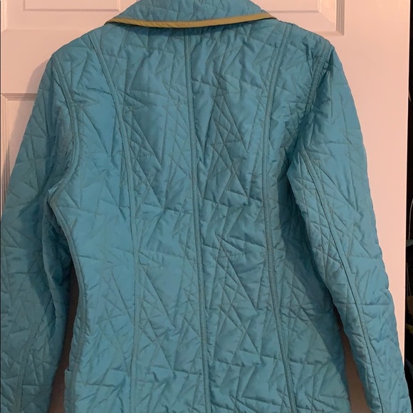 Reversible Blue/Green Mid-Length Jacket - Picture 5 of 6